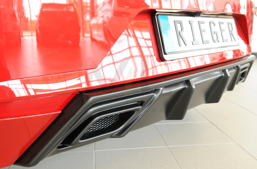 Rieger 00027101 SEAT KJ Rear Diffuser (Ibiza FR & Ibiza) 10 | ML Performance UK Car Parts