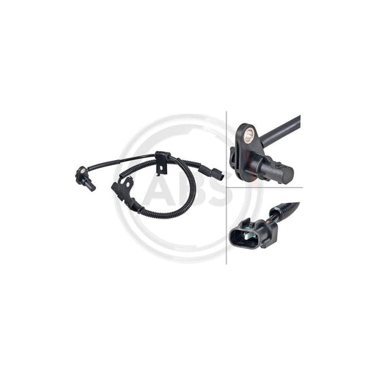 A.B.S. 31565 ABS Sensor for HYUNDAI i10 I (PA) | ML Performance UK Car Parts