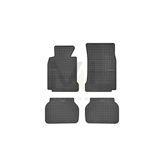 FROGUM Tailored 0668 Floor mat set for BMW 5 Series Elastomer, Front and Rear, Quantity: 4, Black | ML Performance Car Parts