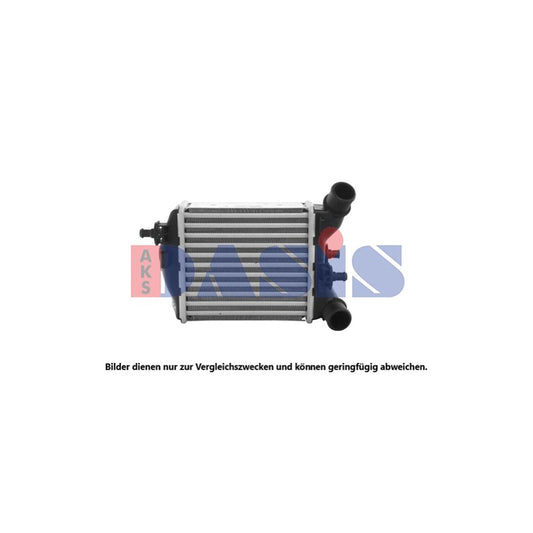 AKS Dasis 087022N Intercooler For Abarth 500 / 595 / 695 | ML Performance UK