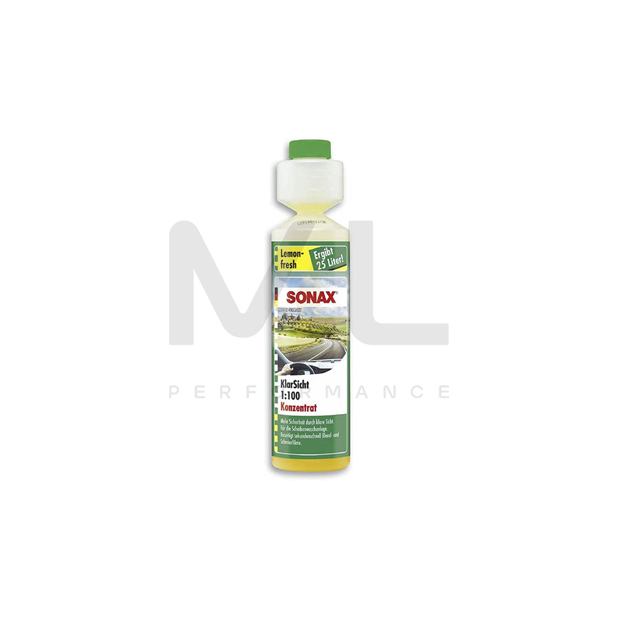 Sonax ClearView 1:100 Concentrate Lemon-fresh 250ml | ML Performance Car Care
