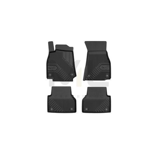 FROGUM Tailored, No.77 77408869 Floor mat set for AUDI A7 Sportback (4KA) Elastomer, Front and Rear, Quantity: 4, Black | ML Performance Car Parts