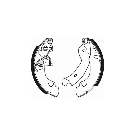 ABE C0F010ABE Brake Shoe Set