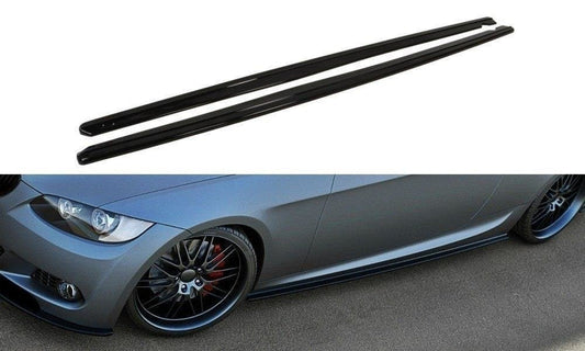 Maxton Design BM-3-92-MPACK-SD1T Side Skirts Diffusers BMW Series 3 E92 M-Pack | ML Performance UK Car Parts
