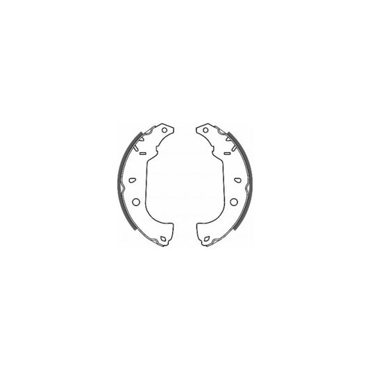 ABE C0F004ABE Brake Shoe Set