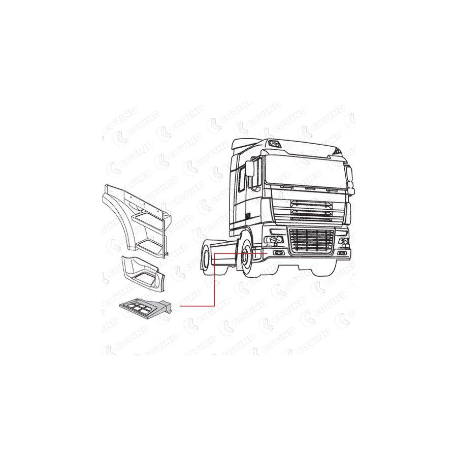 Covind Xf5/236 Foot Board | ML Performance UK