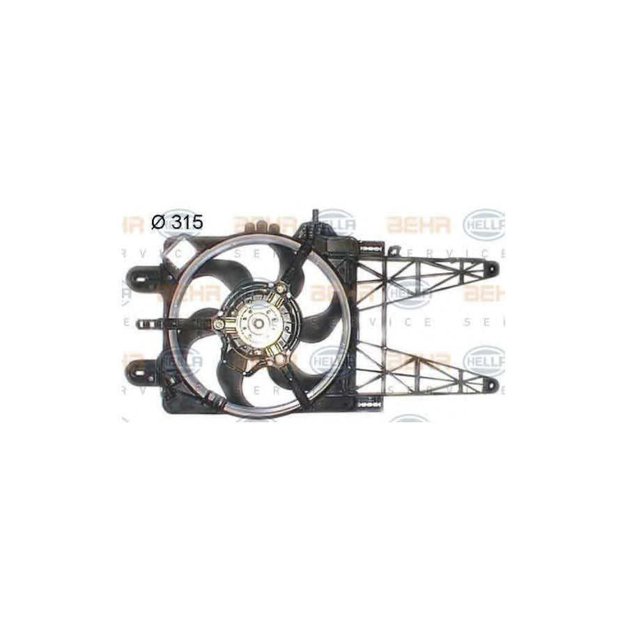 Hella 8EW 351 044-101 Fan, Radiator