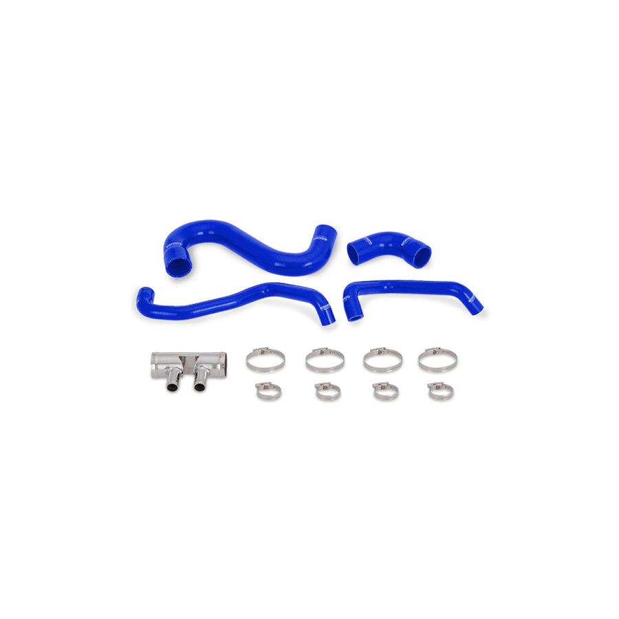 Mishimoto MMHOSE-MUS8-15LBL 2015+ Ford Mustang GT Silicone Lower Radiator Hose - Blue