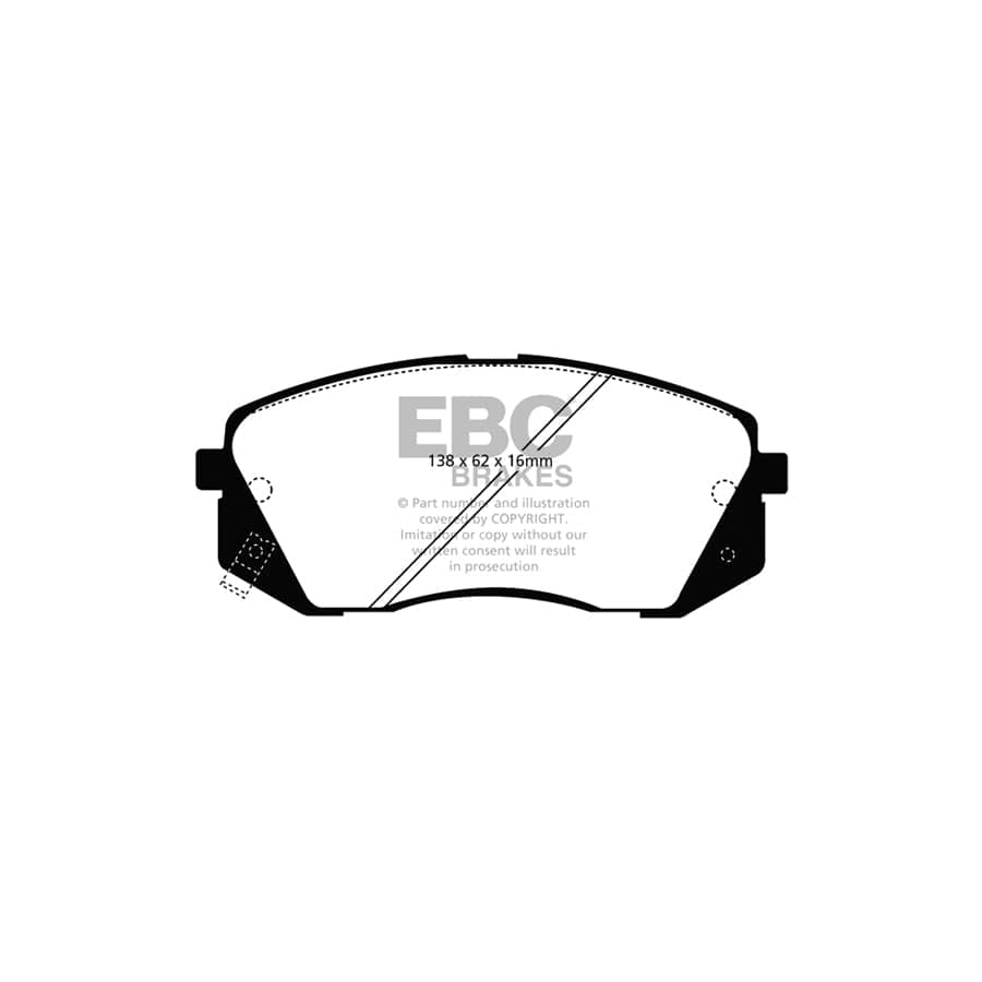 EBC PD40K2579 Kia Ultimax Pad & Plain Disc Kit (Inc. Ceed, ProCeed, XCeed) 2 | ML Performance UK Car Parts