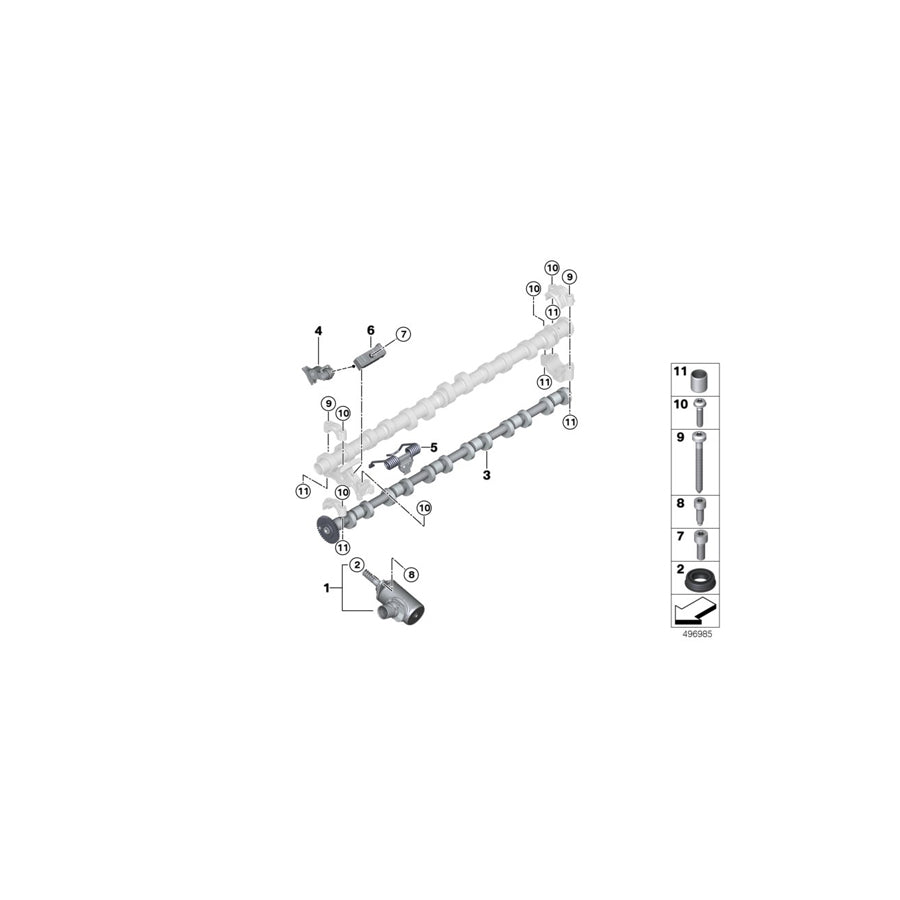 Genuine BMW 11378094956 Intermediate Lever "1" (Inc. X3 M & X4 M) | ML Performance UK Car Parts