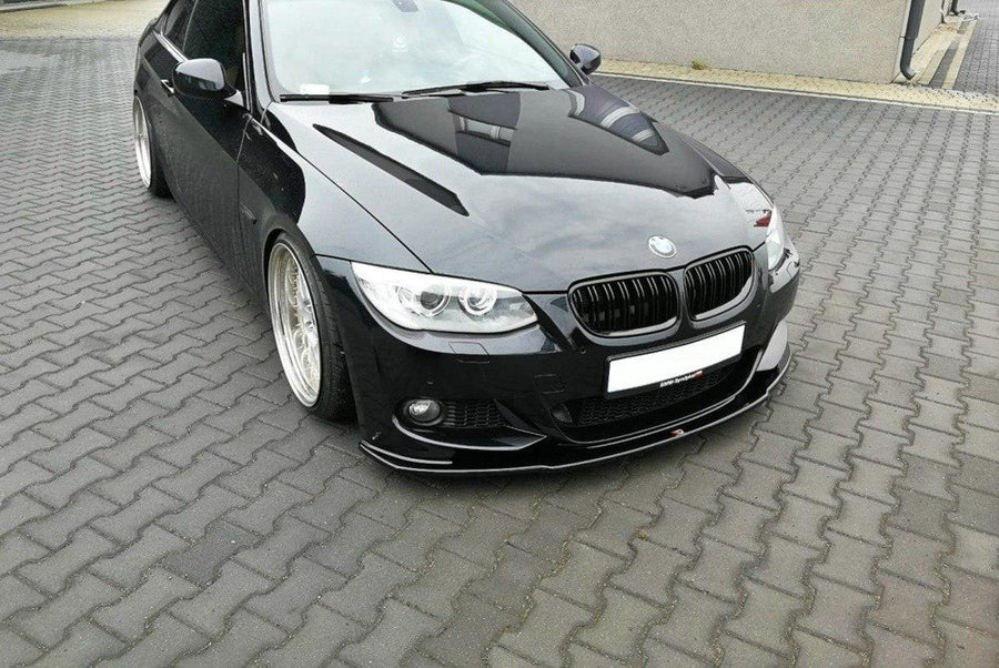 Maxton Design BMW Series 3 E92 M-Pack (Facelift) Front Splitter V.1