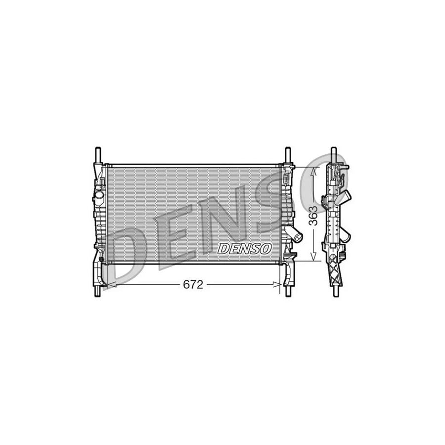 Denso DRM10105 Drm10105 Engine Radiator For Ford Transit | ML Performance UK
