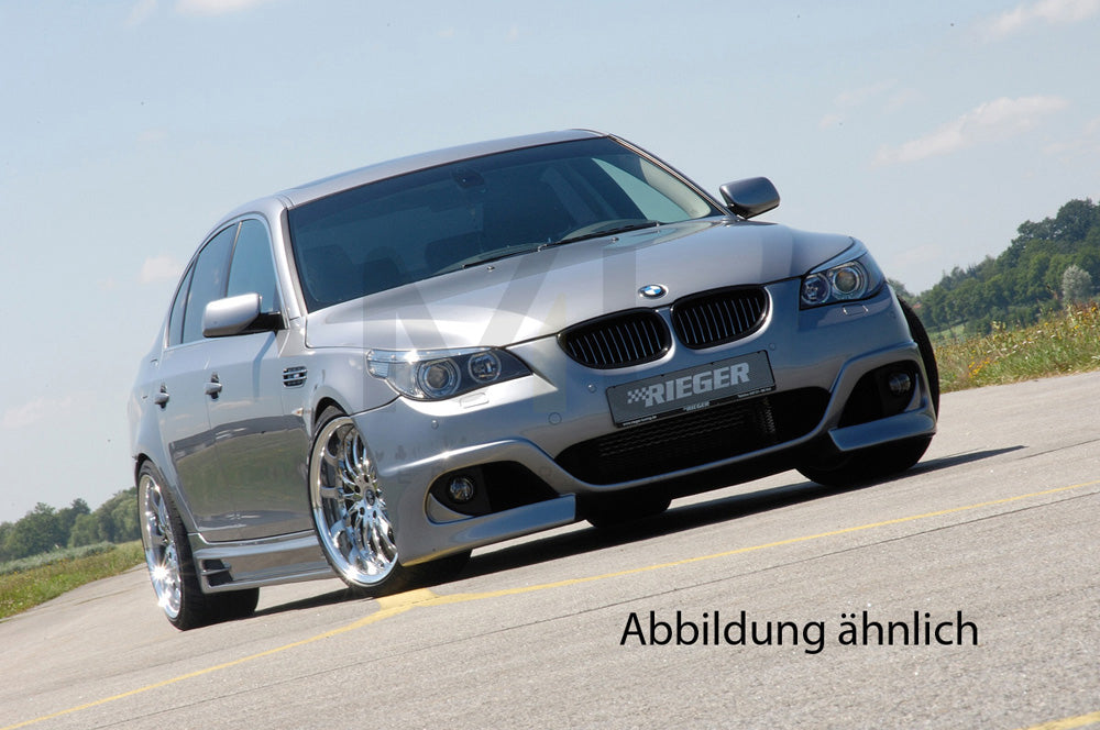 Rieger 00053612 BMW 5 Series E60 E61 Front Bumper 2 | ML Performance UK Car Parts