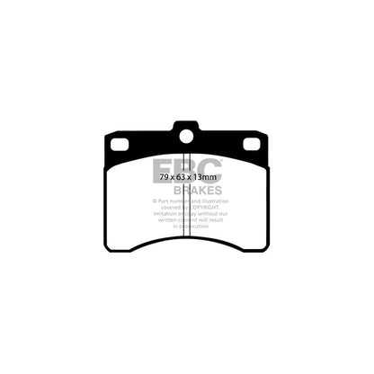 EBC PDKF577 Daihatsu Perodua Ultimax Front Brake Pad & Plain Disc Kit (Inc. Domino & Nippa) 2 | ML Performance UK Car Parts