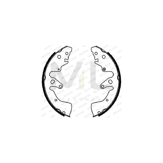 FERODO PREMIER FSB4034 Brake Shoe Set for SUZUKI GRAND VITARA | ML Performance Car Parts