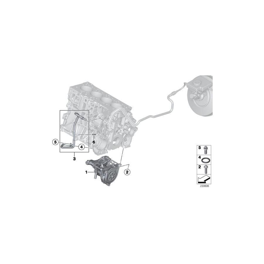 Genuine BMW 11668509027 R56 Vacuum Pipe (Inc. Cooper D 1.6, One D & Cooper D 2.0) | ML Performance UK Car Parts