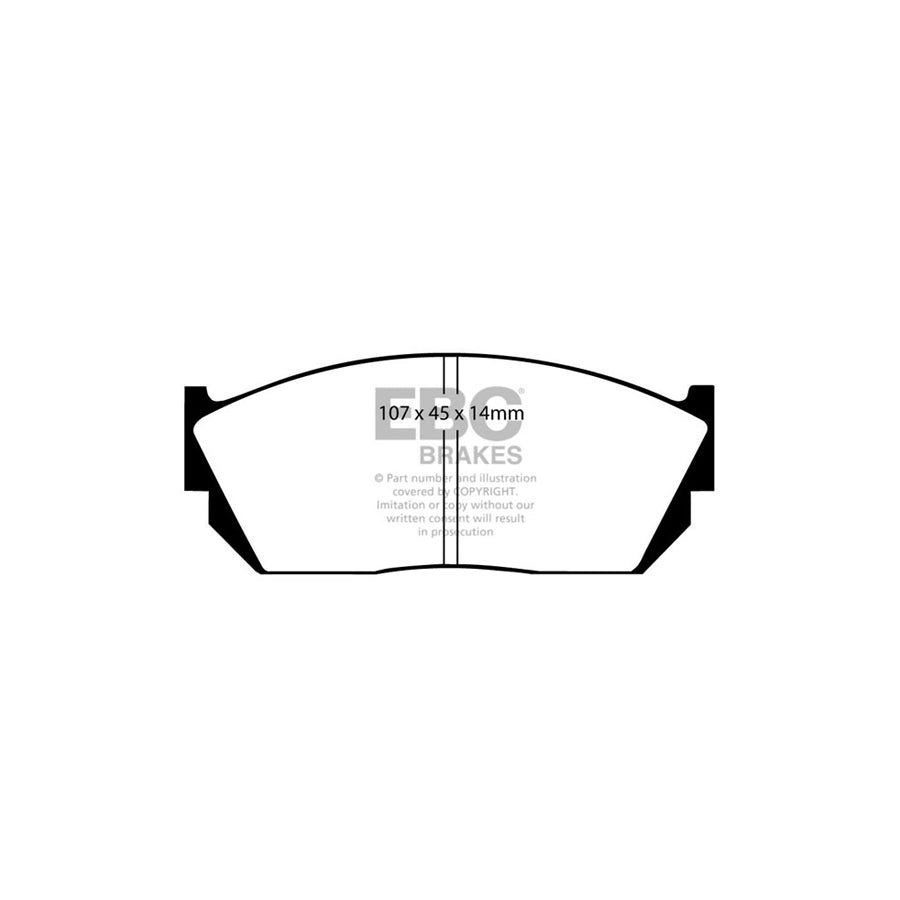 EBC DP432 Honda Ultimax Front Brake Pads 2 | ML Performance UK Car Parts