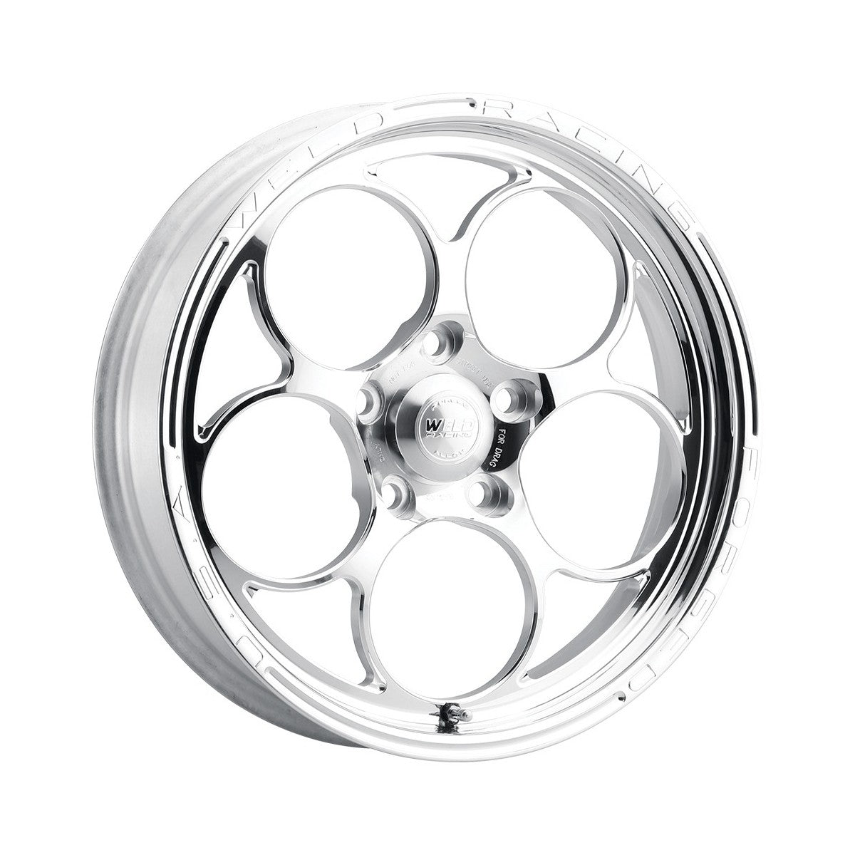 Weld 86P-2005205 Magnum Frontrunner Wheel 20x5 5x4.5 ET-8 BS2.7 Polished
