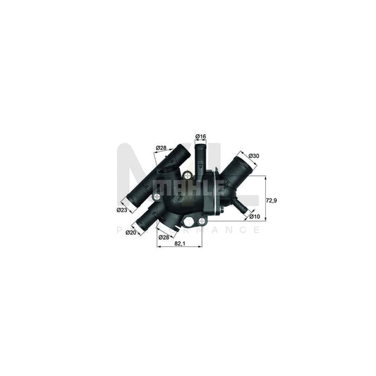 MAHLE ORIGINAL TI 165 88 Engine thermostat Opening Temperature: 88��C | ML Performance Car Parts