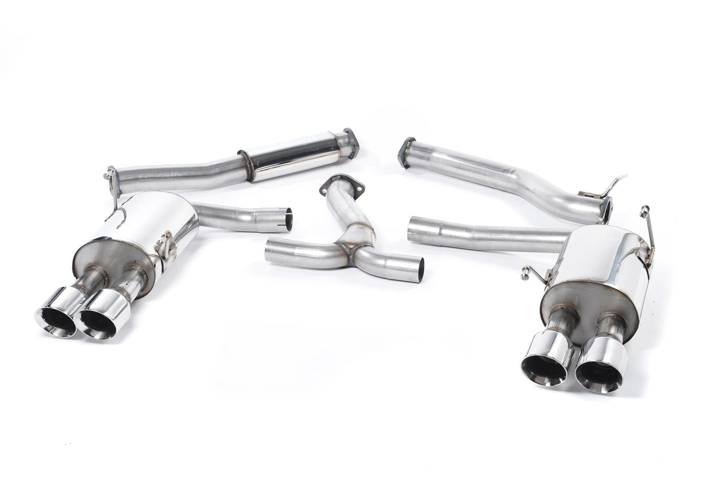 MillTek SSXSB044 Subaru Impreza Cat-Back with Polished GT-100 Tips