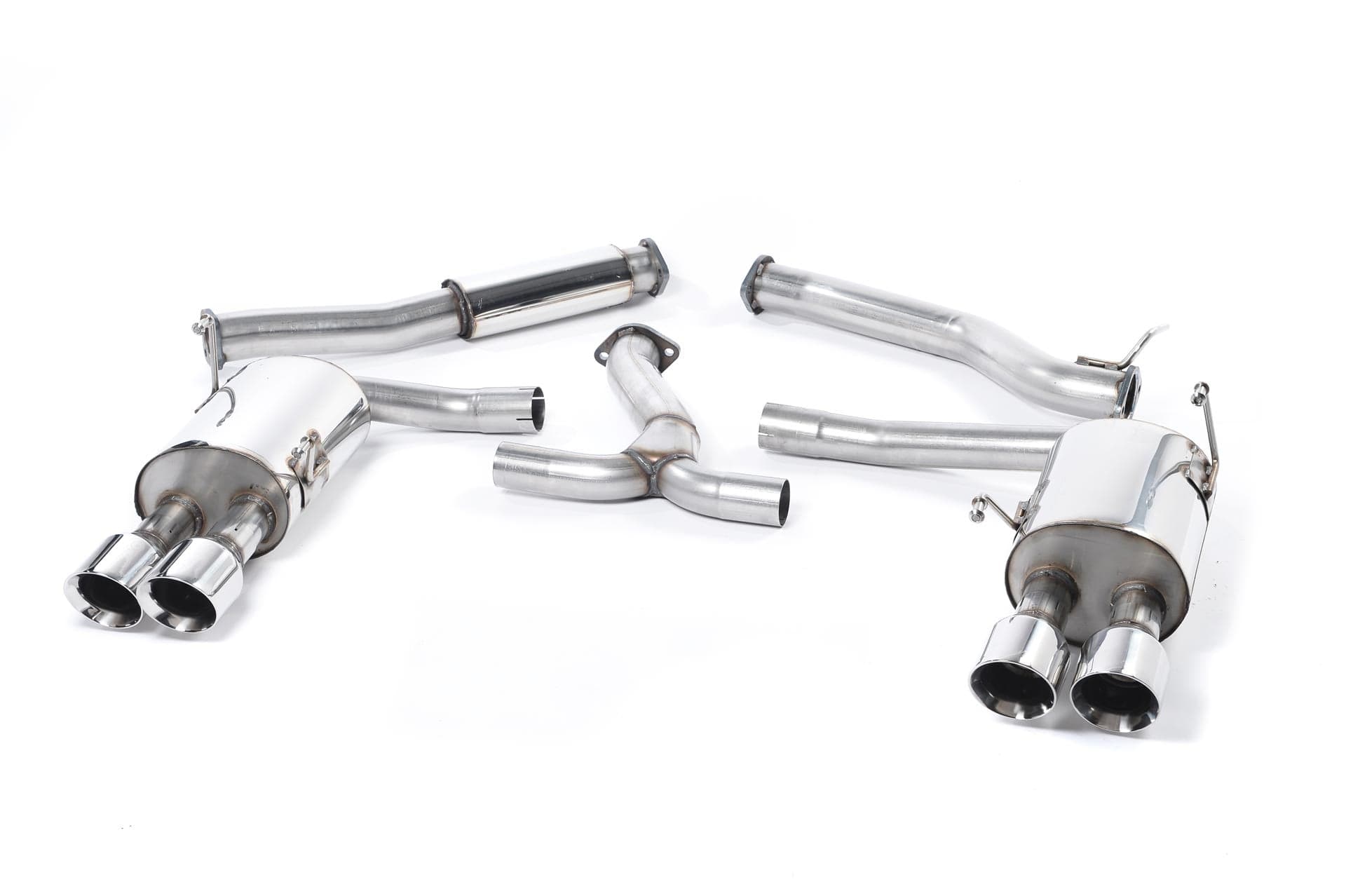 MillTek SSXSB044 Subaru Impreza Cat-Back with Polished GT-100 Tips