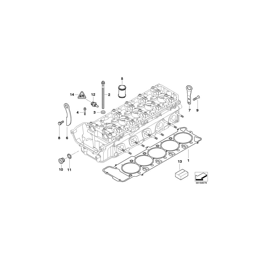 Genuine BMW 11127832685 E64 E60 E63 Shackle (Inc. M5 & M6) | ML Performance UK Car Parts