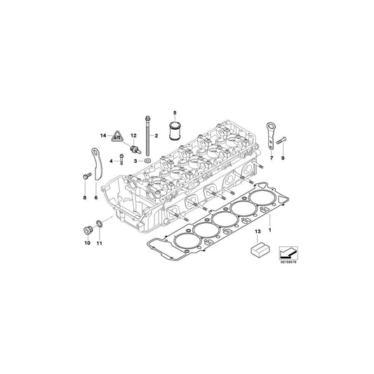 Genuine BMW 11127832685 E64 E60 E63 Shackle (Inc. M5 & M6) | ML Performance UK Car Parts