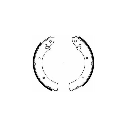 ABE C0M002ABE Brake Shoe Set