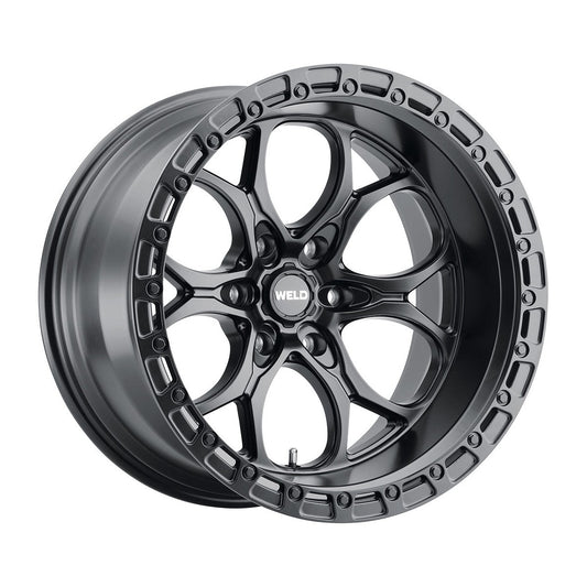 Weld W10889084501 Ledge 6 W108 Wheel 18x9 6x139.7 ET0 BS5 Satin Black