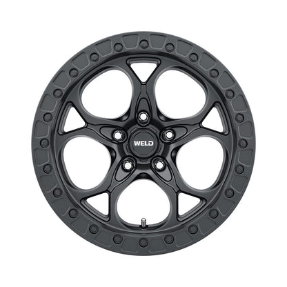 Weld W10879075500 Ledge W108 Wheel 17x9 5x127 ET0 BS5 Satin Black