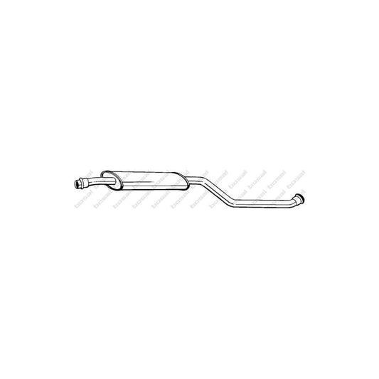 Bosal 283-027 Front Silencer For Citroën Xm Ii Hatchback (Y4)
