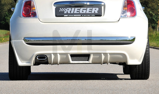 Rieger 00056068 Fiat 500 (312) Rear Diffuser 1 | ML Performance UK Car Parts