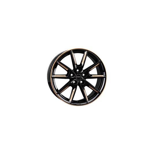 Borbet LX18 8x18 ET45 LX18 80845108572,5BGGSR Black Glossy Gold Spoke Rim Wheel | ML Performance UK Car Parts