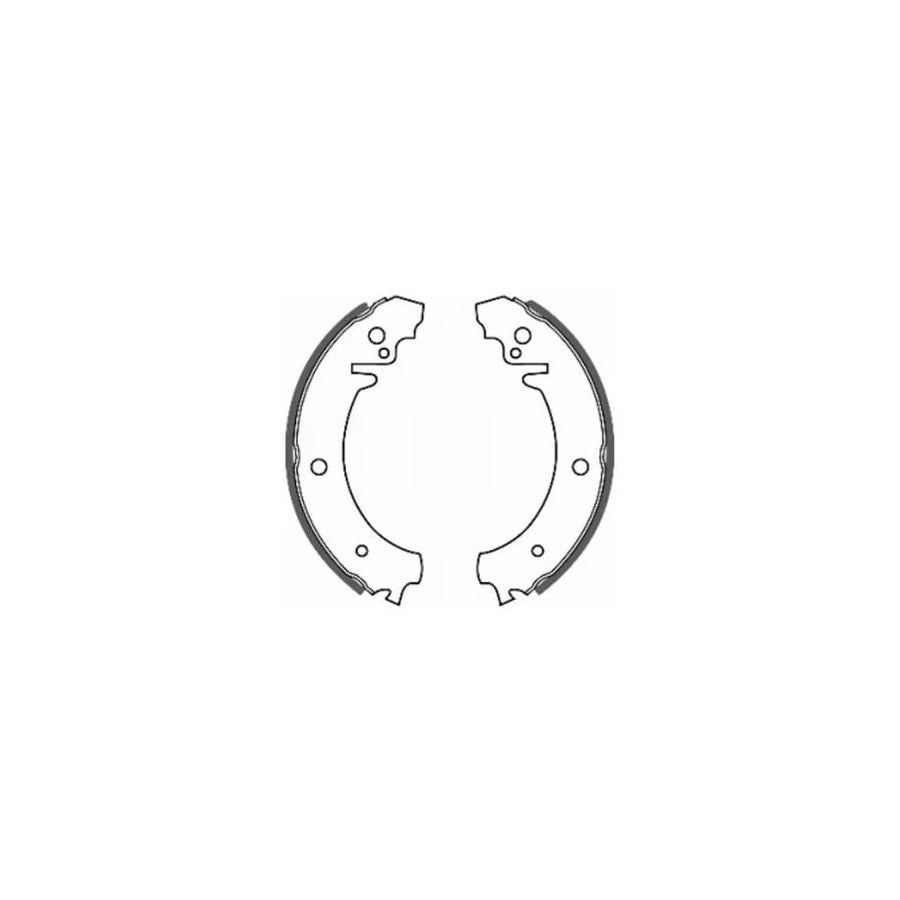 ABE C0L000ABE Brake Shoe Set