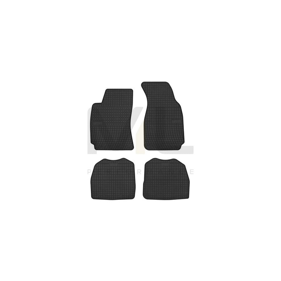 FROGUM Tailored 401778 Floor mat set for SKODA Superb I Saloon (3U4) Elastomer, Front and Rear, Quantity: 4, Black | ML Performance Car Parts