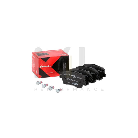 Brembo P 68 033X Brake Pad Set Excl. Wear Warning Contact, With Brake Caliper Screws | ML Performance Car Parts
