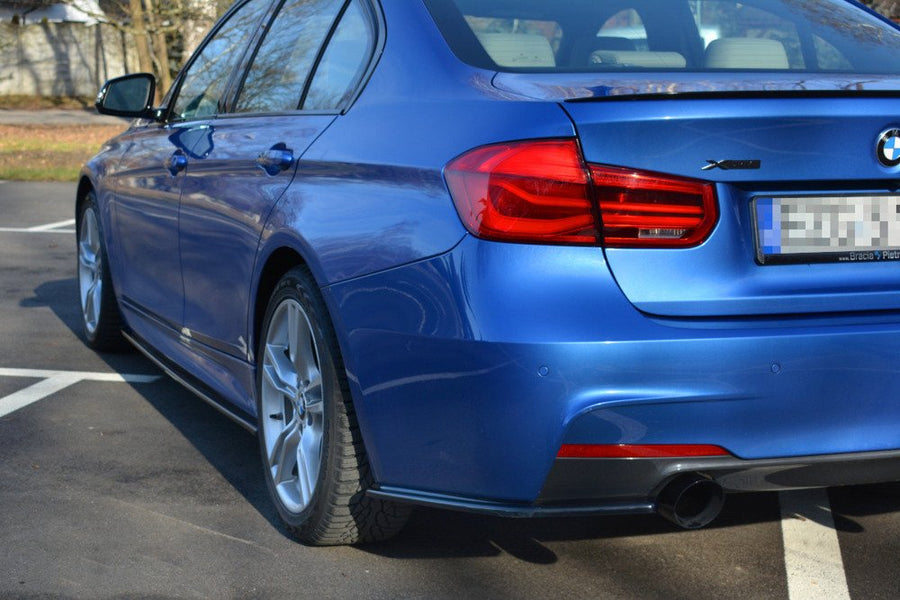 Maxton Design BMW Series 3 F30 Sedan M-Sport (Facelift) Rear Side Splitters