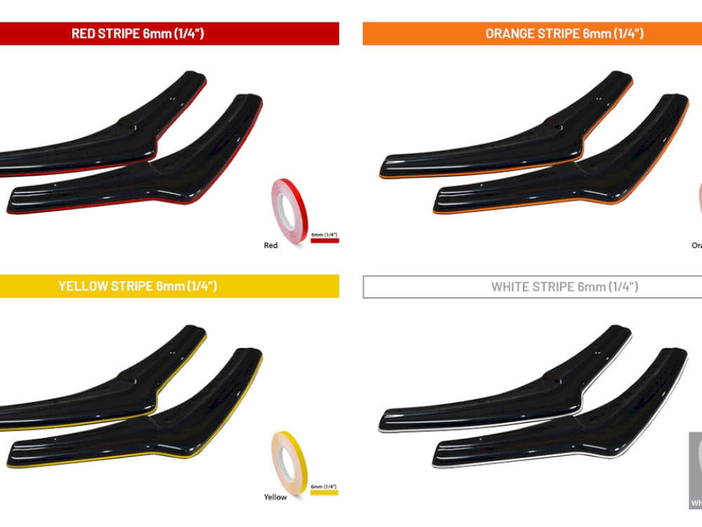 Maxton Design Vauxhall/opel Zafira B Opc Rear Side Splitters