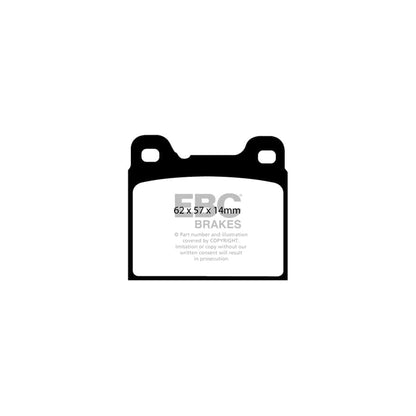 EBC PDKR917 Volvo 850 Ultimax Rear Brake Pad & Plain Disc Kit - ATE Caliper 2 | ML Performance UK Car Parts