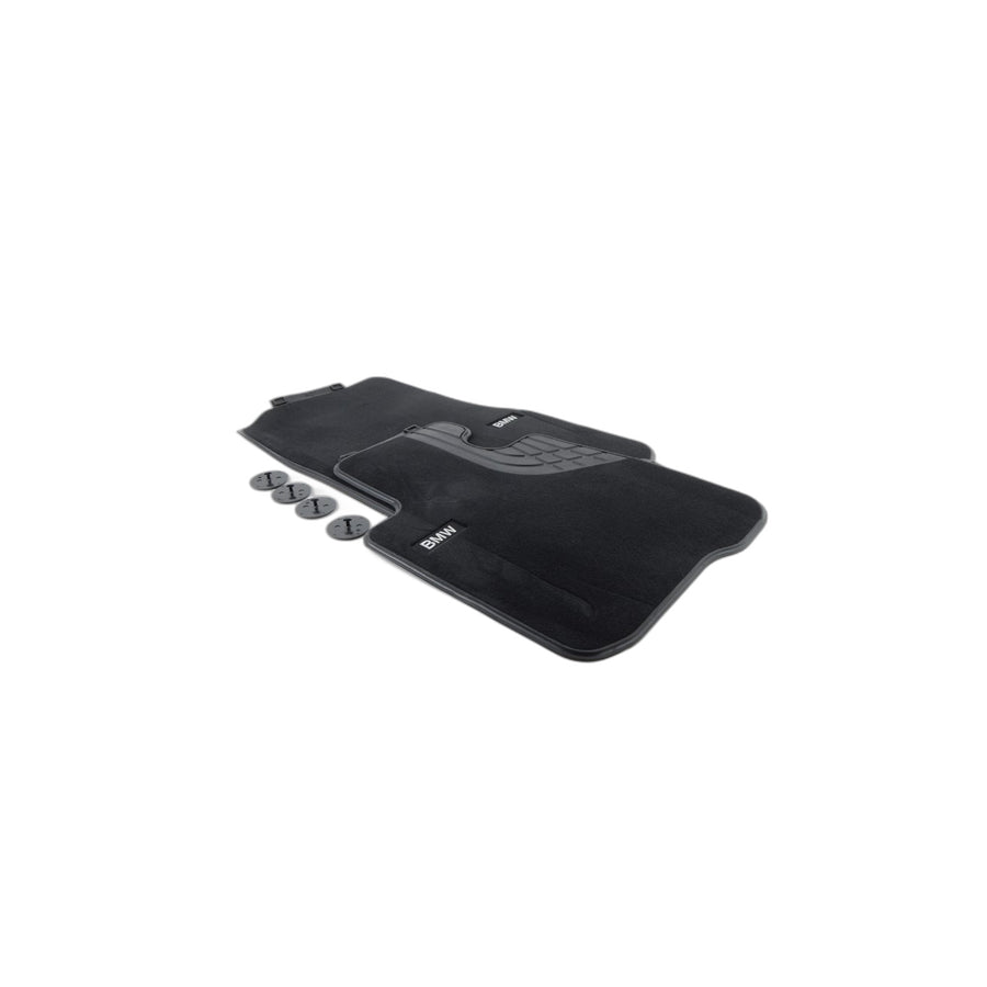 Genuine BMW 51472348199 F33 F82 Floor Mats, Textile, Front LHD BASIS (Inc. 420d, 430i & 425d)