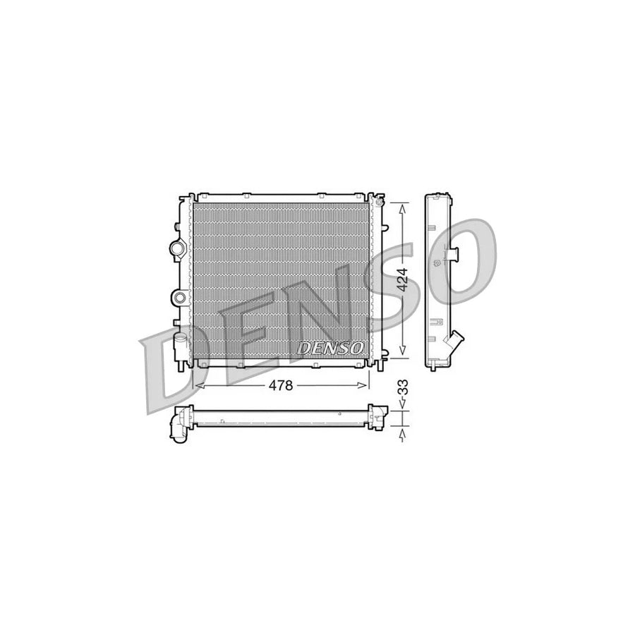 Denso DRM23030 Drm23030 Engine Radiator For Renault Kangoo | ML Performance UK