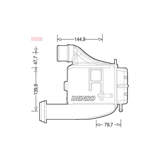 Denso DIT12006 Dit12006 Intercooler For Iveco Daily V Box Body / Estate | ML Performance UK