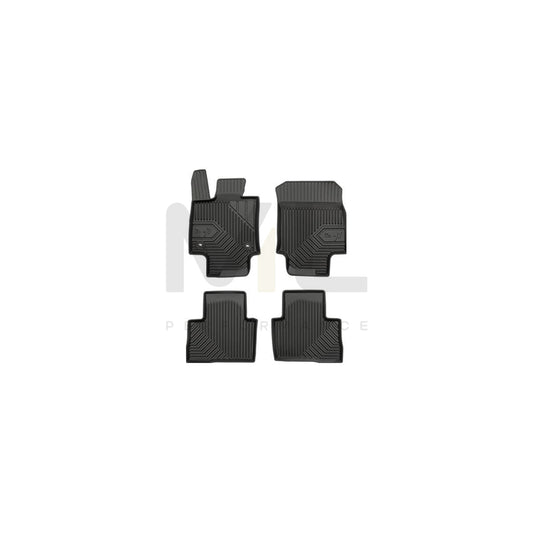 FROGUM Tailored, No.77 77408890 Floor mat set for TOYOTA RAV4 V (XA50) Elastomer, Front and Rear, Quantity: 4, Black | ML Performance Car Parts