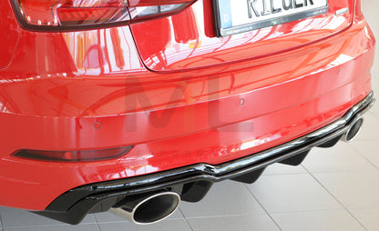 Rieger 00088187 Audi 8V Rear Diffuser (A3 & S3) 10 | ML Performance UK Car Parts