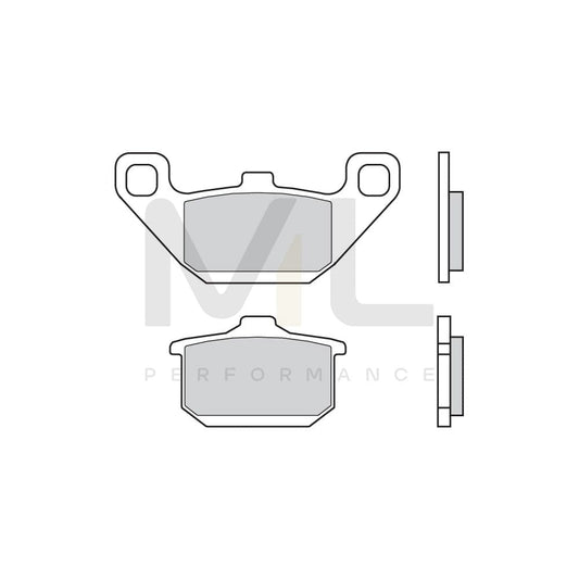 Brembo Road, Sinter 07Ka08Sa Brake Pad Set Front And Rear | ML Performance Car Parts