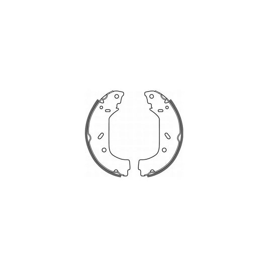 ABE C0P015ABE Brake Shoe Set