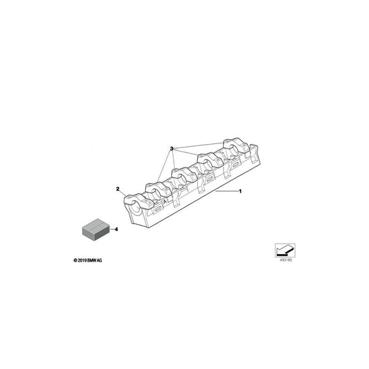 Genuine BMW 11121417508 Classic Carbon Cover NW (Inc. E36 320i) | ML Performance UK Car Parts