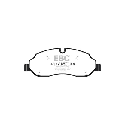EBC DPX2221 Ford Transit Ultimax Front Brake Pads 2 | ML Performance UK Car Parts