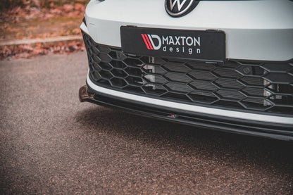Maxton Design Volkswagen Golf GTI / R-Line MK8 Front Splitter V.4