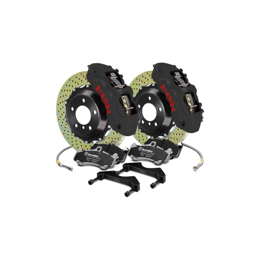 Brembo 1N1.9545AS Audi RS5 Front GT-S 6-Pistons Drilled 2-piece Big Brake Kit 405x34mm | ML Performance UK Car Parts